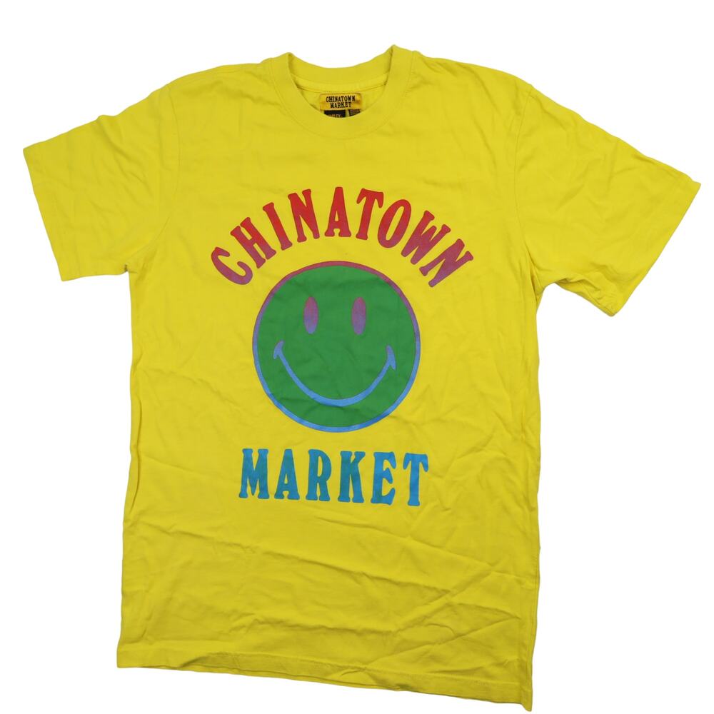 Chinatown Market x Smiley Original Graphic Spellout T Shirt